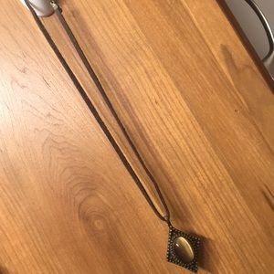 Cats eye fashion necklace